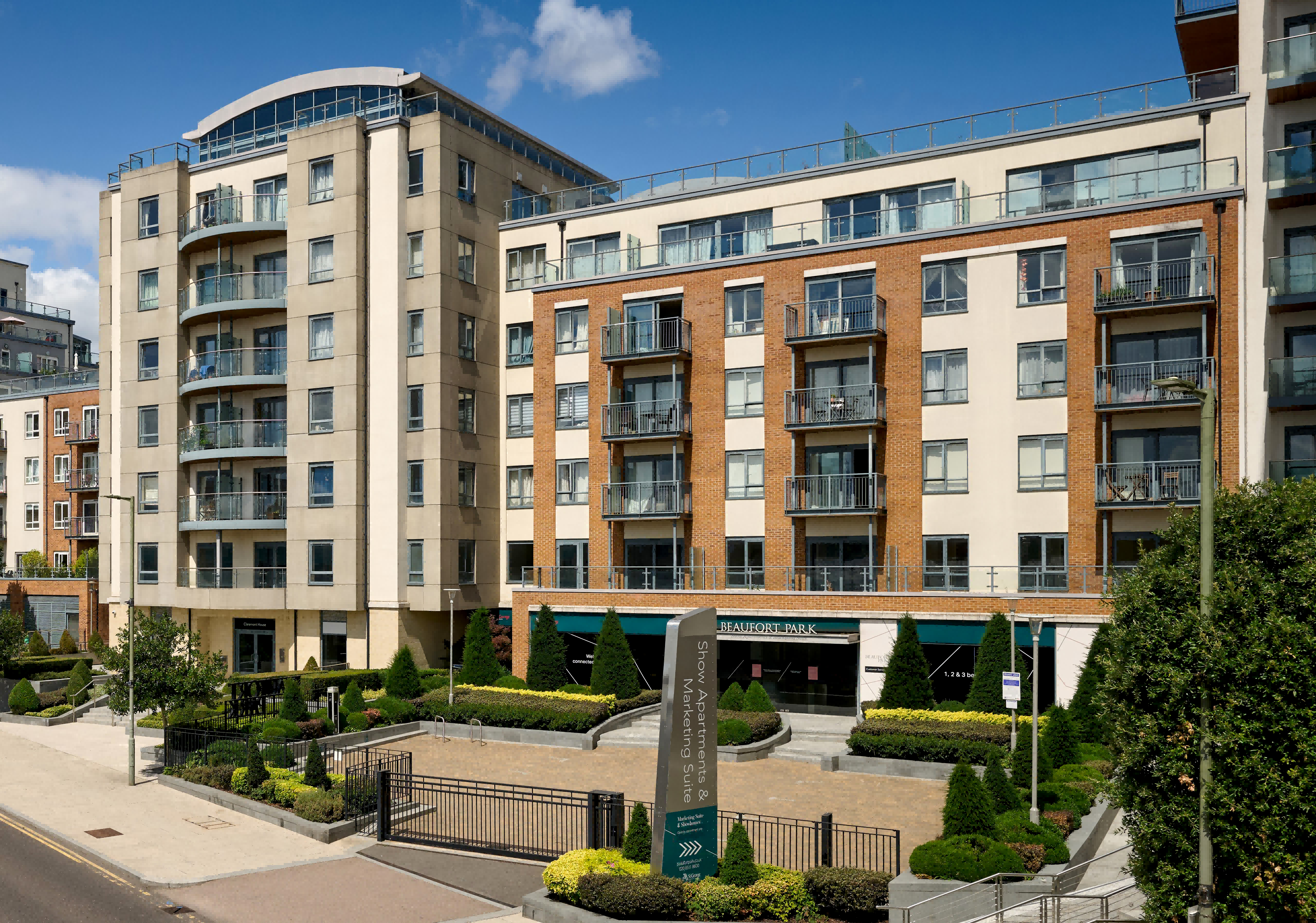 伦敦·彼福公园 Beaufort Park 外立面