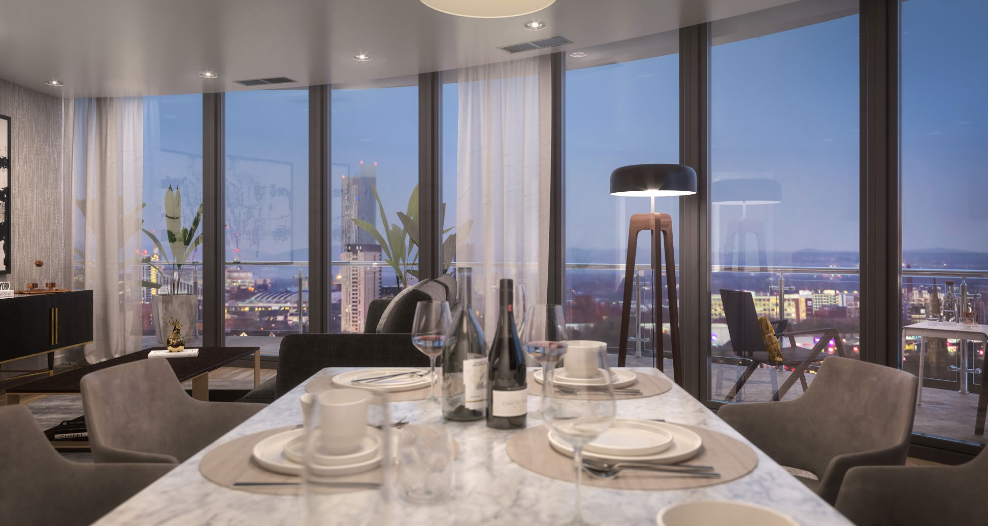 曼彻斯特·X1 Manchester Waters 样板间