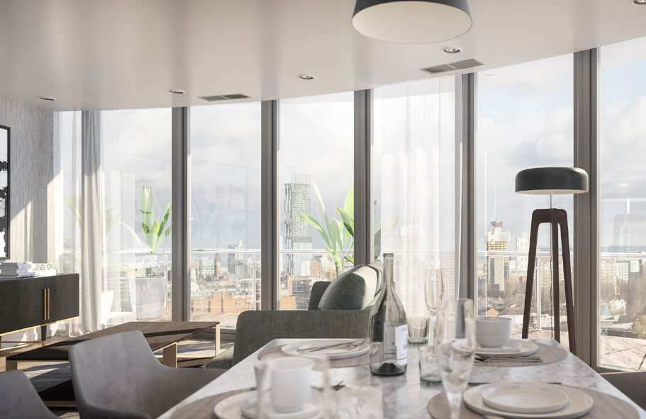 曼彻斯特·X1 Manchester Waters 样板间