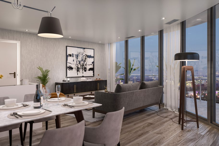 曼彻斯特·X1 Manchester Waters 样板间