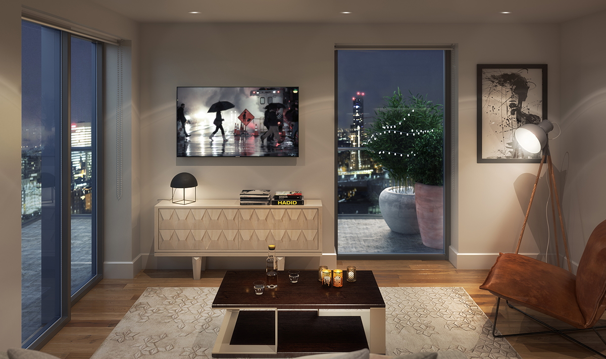 曼彻斯特·X1 Manchester Waters 样板间