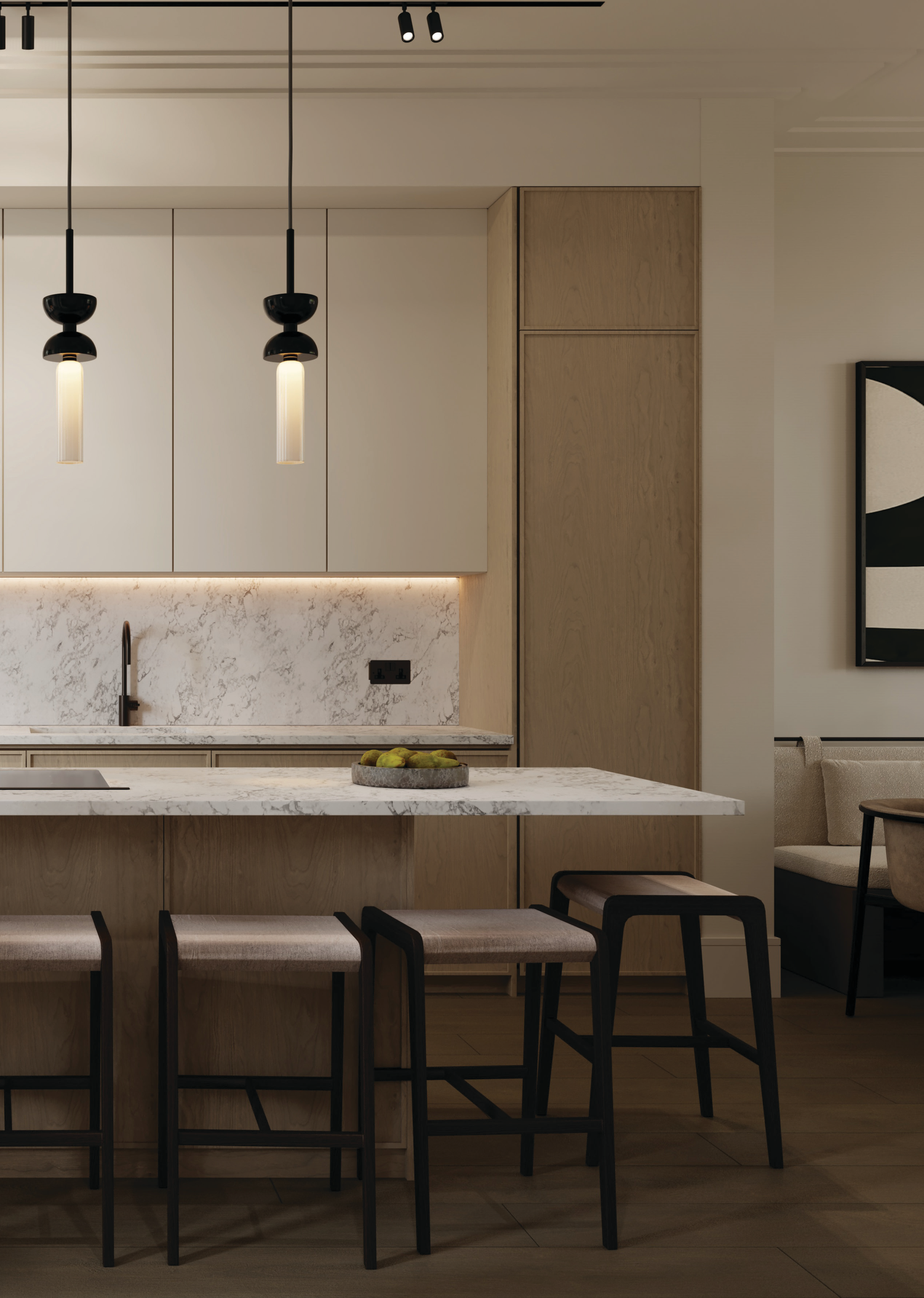 伦敦·Queens Mews 样板间