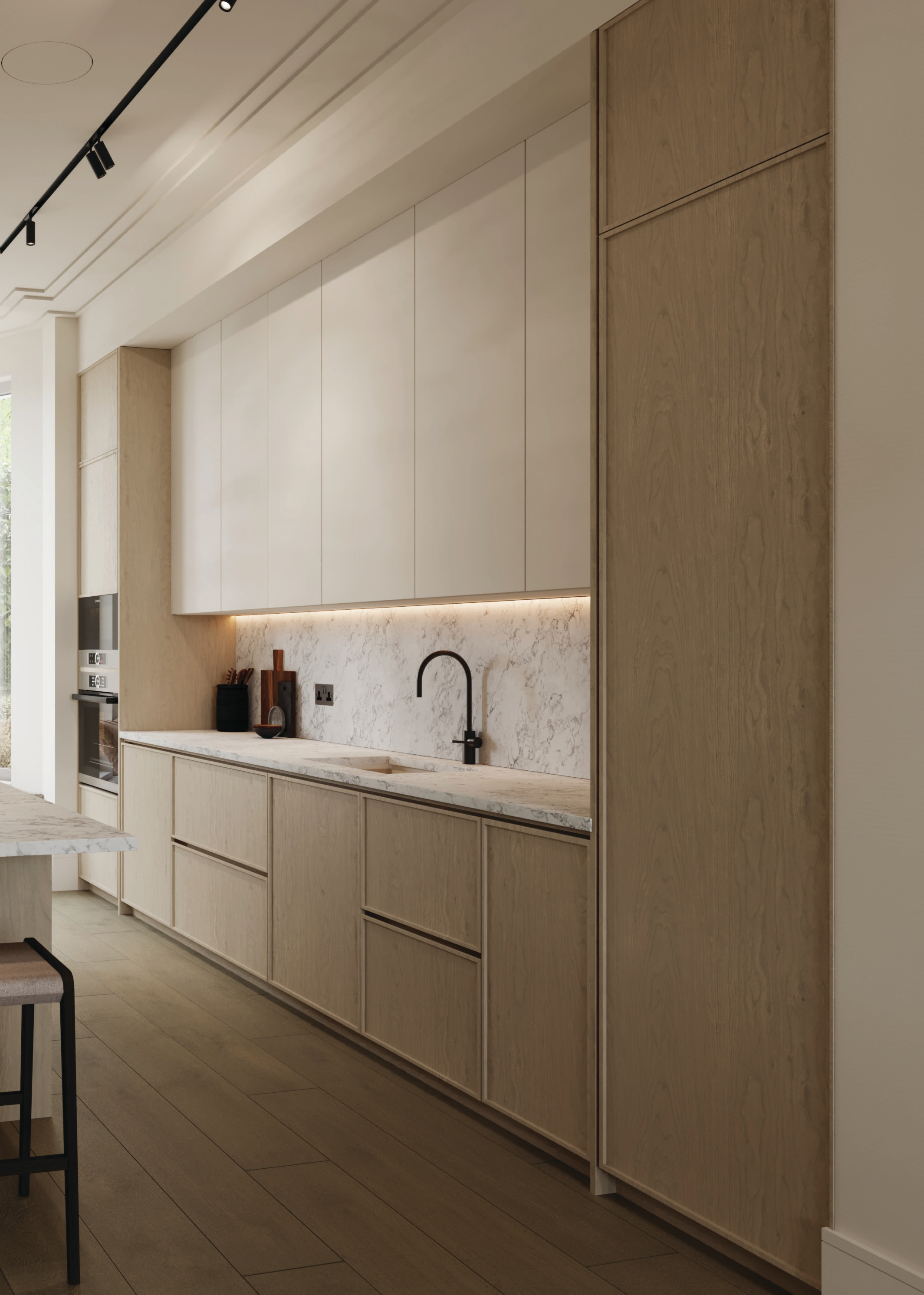 伦敦·Queens Mews 样板间