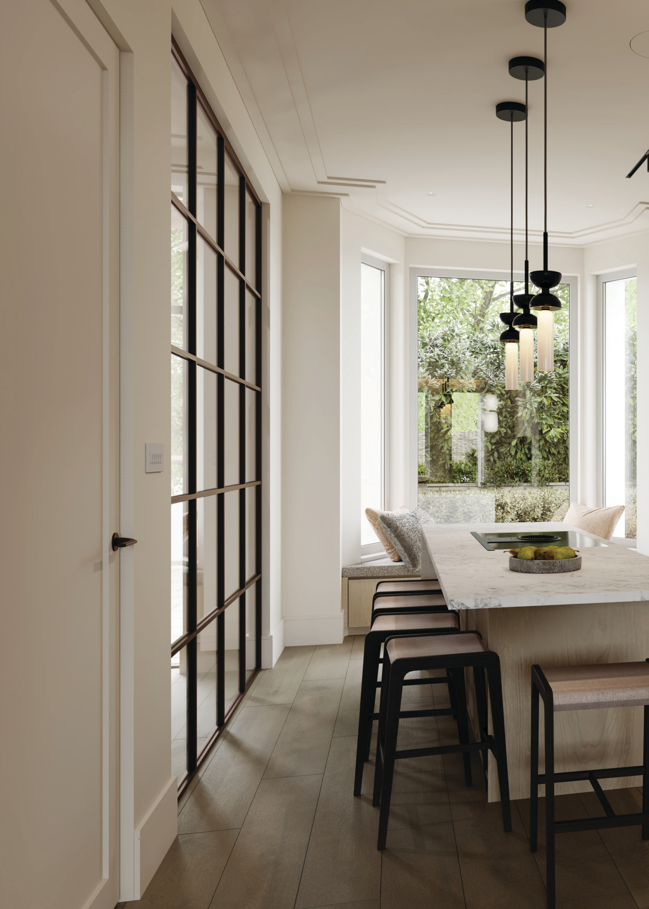 伦敦·Queens Mews 样板间