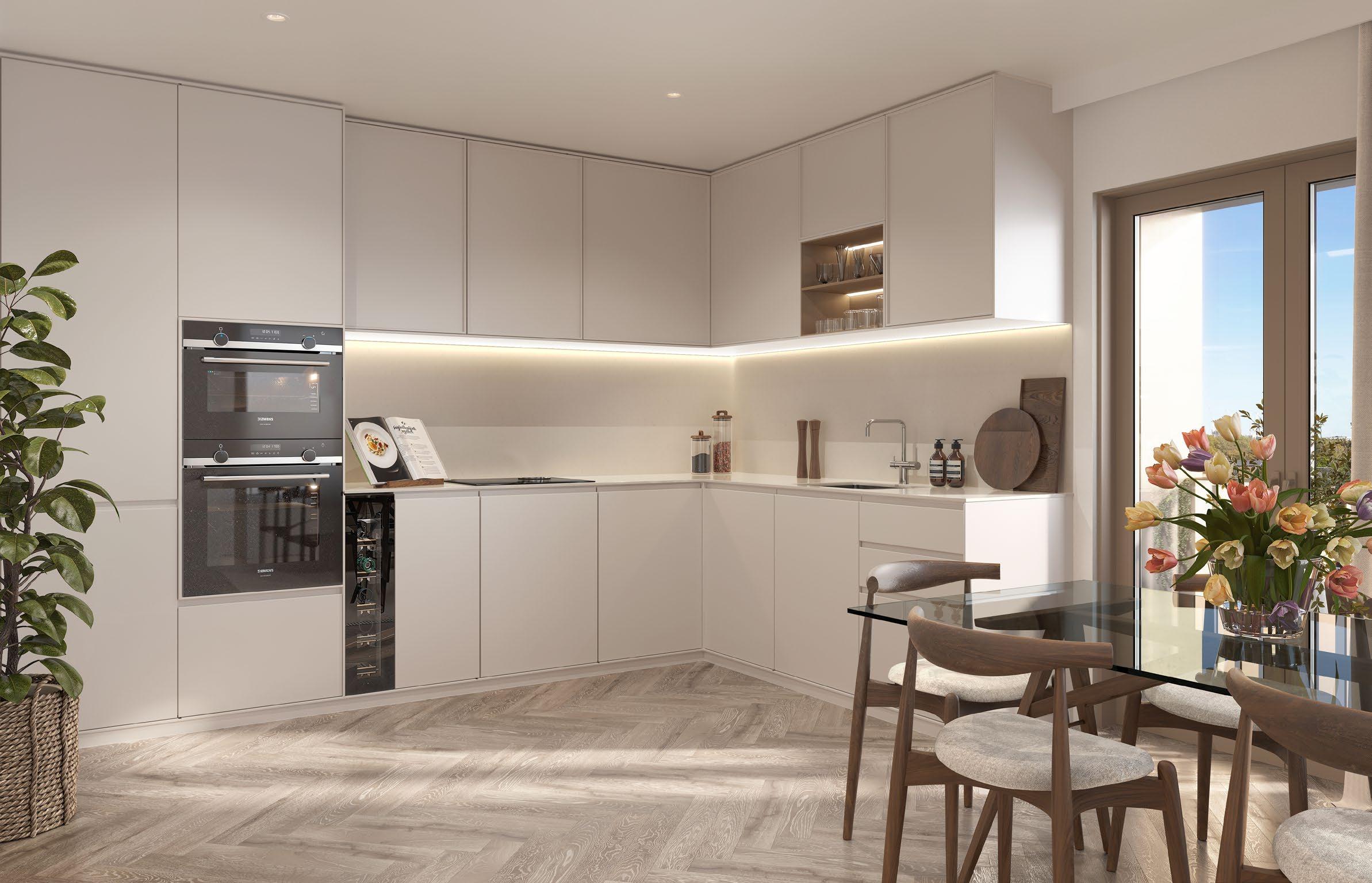 伦敦·Wimbledon Place 样板间