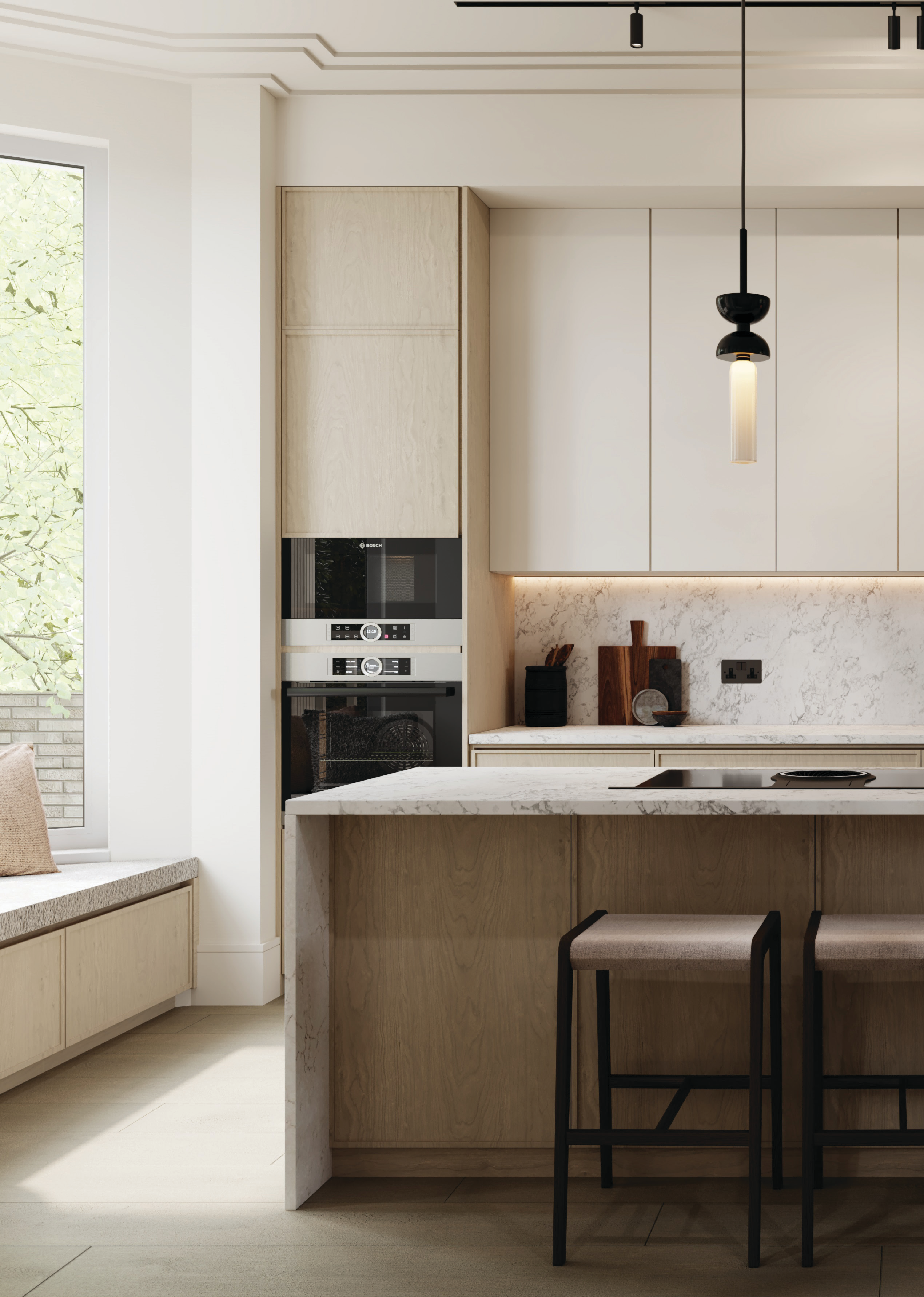 伦敦·Queens Mews 样板间