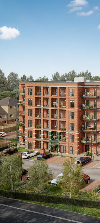 伦敦·Claremont Quarter 外立面