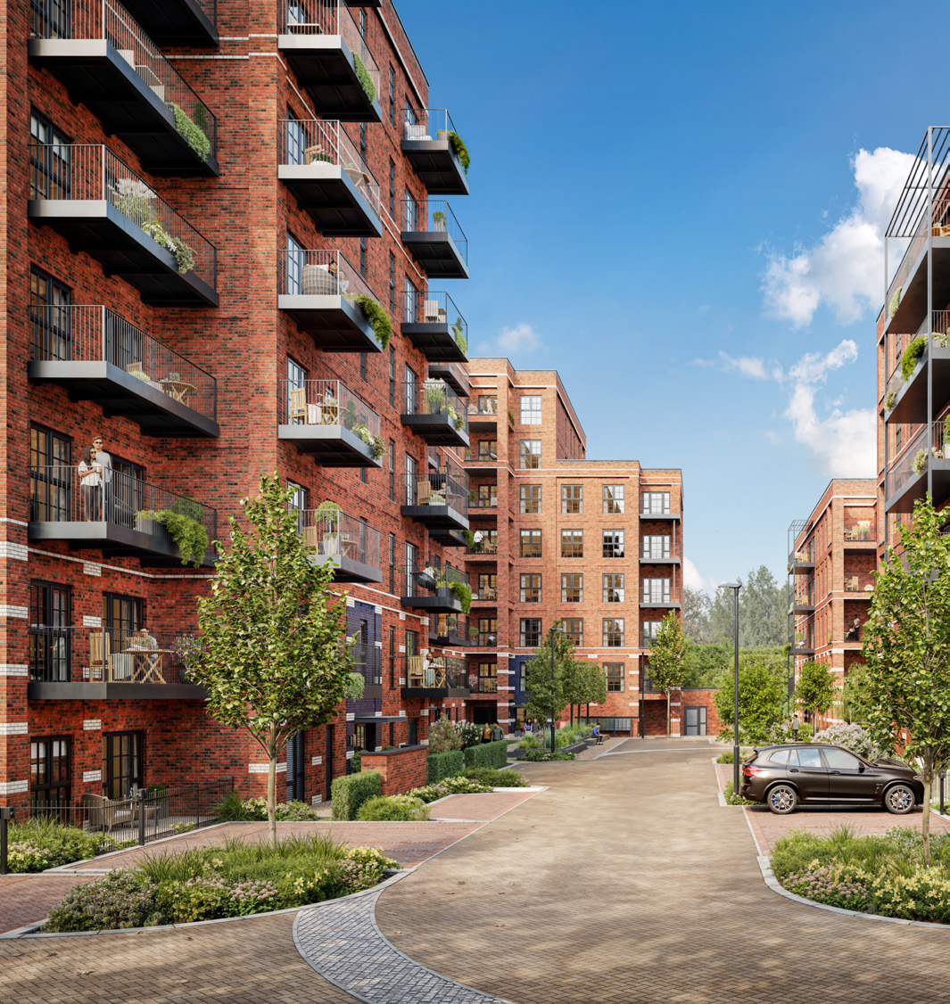 伦敦·Claremont Quarter 外立面