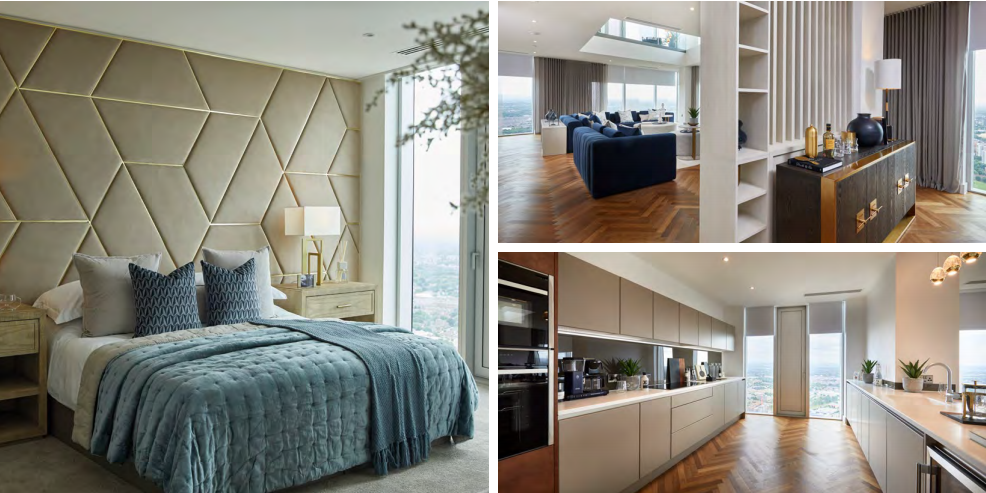 曼彻斯特·丁斯盖特广场 Deansgate Square penthouse 样板间