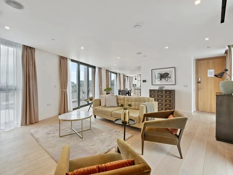 伦敦South Bank•2房•Southwark Residences 房源图片