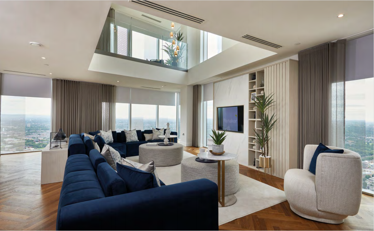 曼彻斯特·丁斯盖特广场 Deansgate Square penthouse 样板间