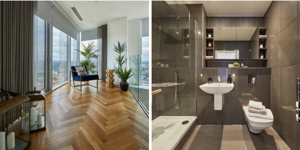 曼彻斯特·丁斯盖特广场 Deansgate Square penthouse 样板间