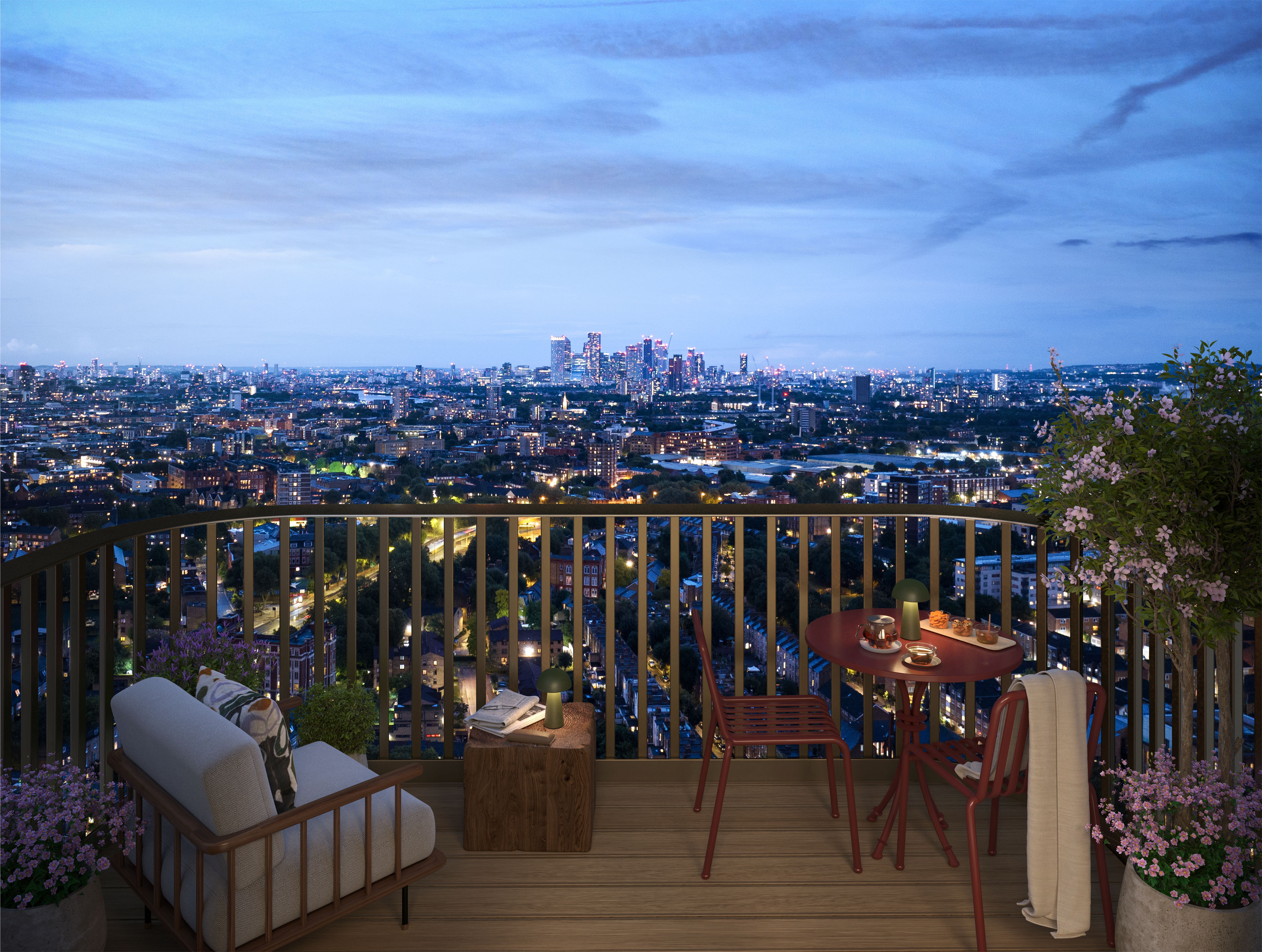 伦敦·艾勒芬公园 Elephant Park 外立面