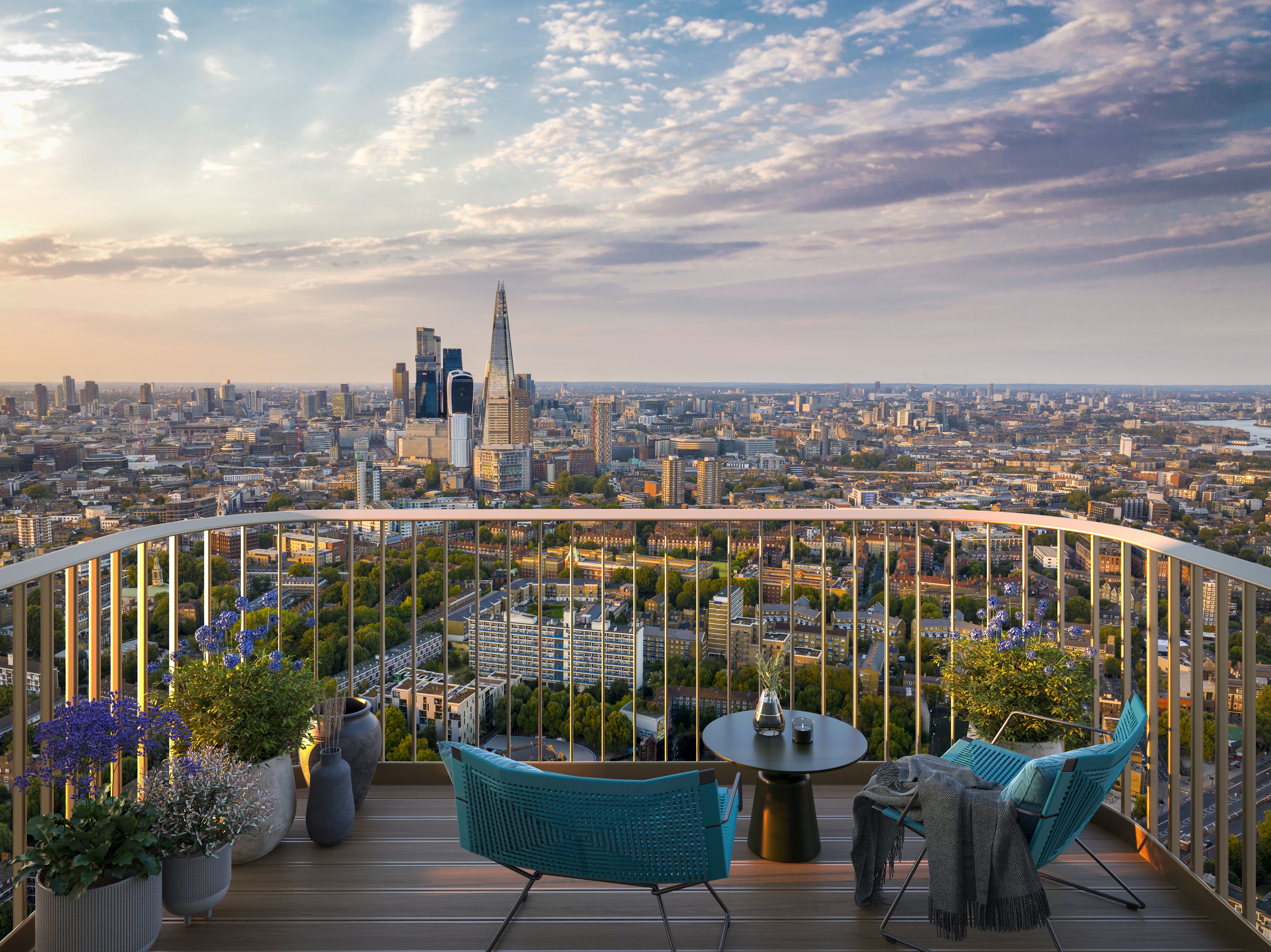 伦敦·艾勒芬公园 Elephant Park 外立面