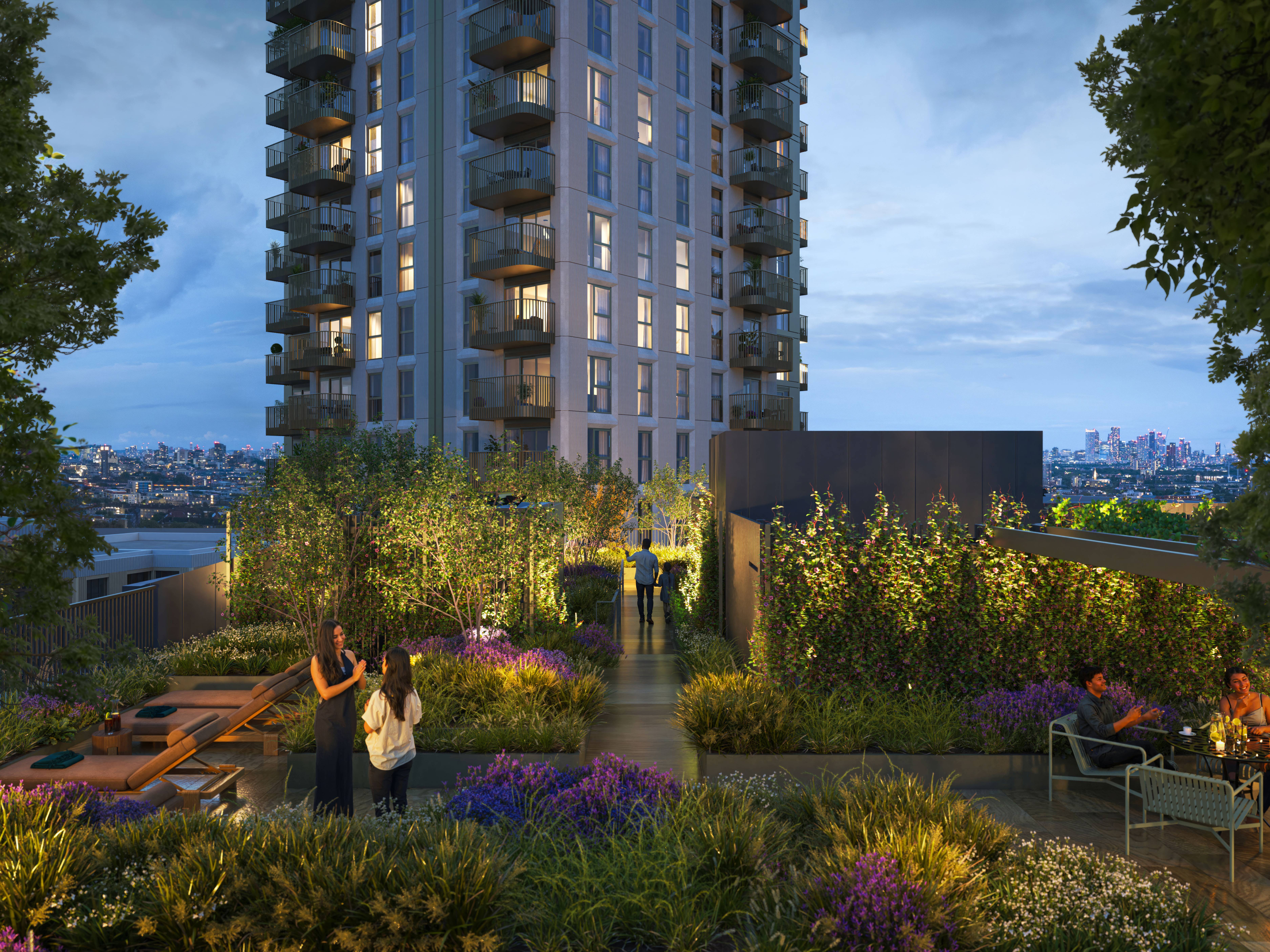 伦敦·艾勒芬公园 Elephant Park 外立面