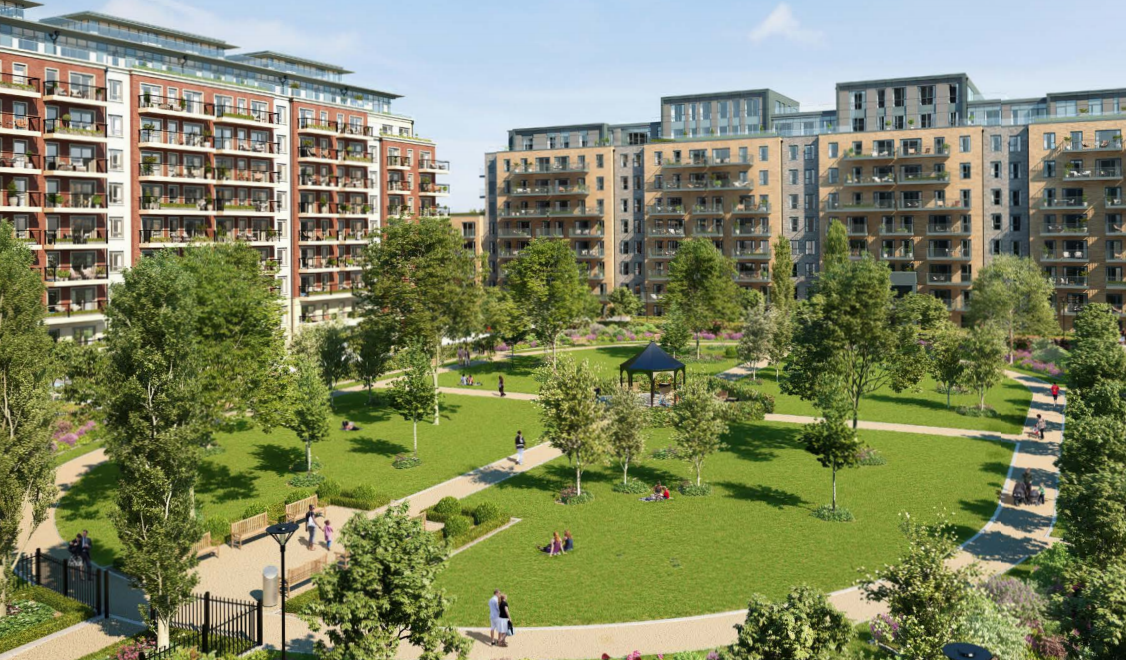 伦敦·彼福公园 Beaufort Park 外立面