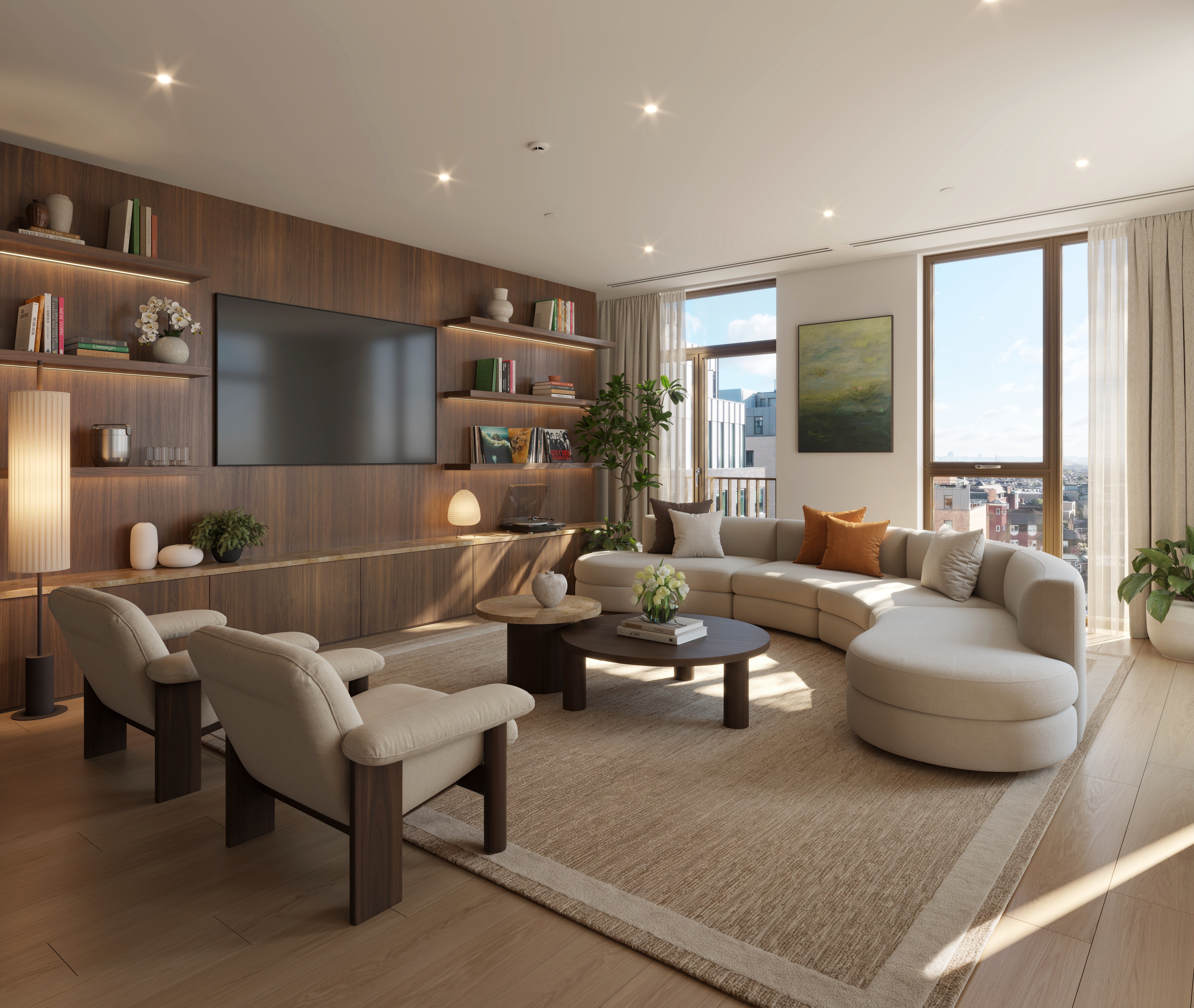 伦敦·Wimbledon Bridge House 样板间